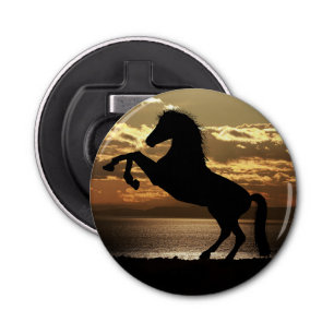 paard button flesopener