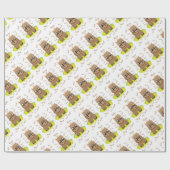 paard cadeaupapier (Vlak)