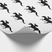 paard cadeaupapier (Hoek)