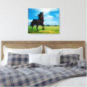 Paard Canvas Afdruk (Insitu (Slaapkamer))