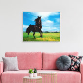 Paard Canvas Afdruk (Insitu (Woonkamer))