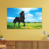 Paard Canvas Afdruk (Insitu (Woonkamer))