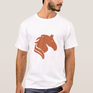 Paard Chinese Zodiakale Kunst – Paard teken T-shirt