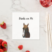 Paard Cocktail Servetten voor Bruiloften en Recept (Insitu)