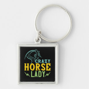 Paard - Crazy Horse Lady Sleutelhanger