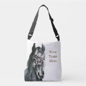 Paard Custom All-over-Print Cross Body Bag Crossbody Tas (Voorkant)