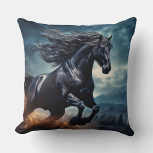 Paard Dier Wildlife Wilderness Kleurrijke Wall Art Kussen