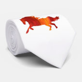 Paard Elegant Tie Stropdas (Opgerold)