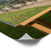 Paard en buggy schilderen poster (Hoek)