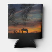 Paard- en eikenboomland Zuidwestelijke Koelbox Blikjeskoeler (Voorkant)