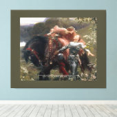 Paard en geliefden - omwikkeld canvas (Insitu (Houten vloer))