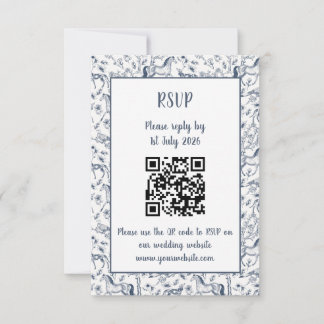 Paard en jachthond - RSVP kaart