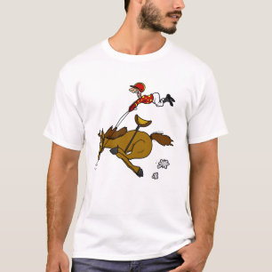 paard en jockey t-shirt