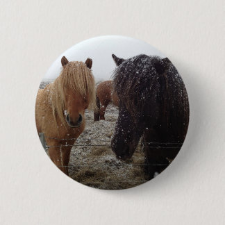 Paard en Ruiter Cadeaus, Gepersonaliseerd Ronde Button 5,7 Cm