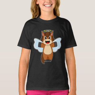 Paard Engel vleugels T-shirt