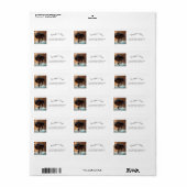 Paard Etiket (Full Sheet)