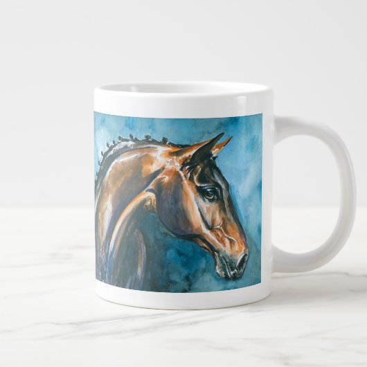 Paard Extra Grote Beker (Rechts)