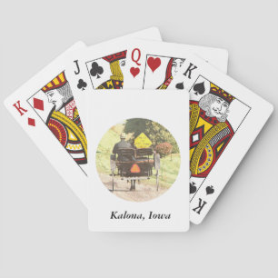 Paard Getrokken Vechicles, Kalona, Iowa Speelkaarten