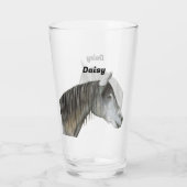 Paard Glas (Achterkant)
