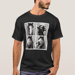 Paard Grappig Klassieke Photobooth T-shirt