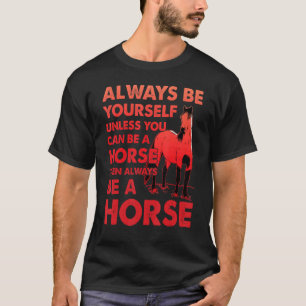 Paard Grappige Spreuk Paarden_2 T-shirt