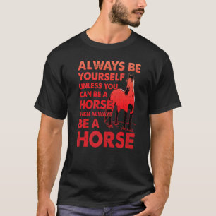 Paard Grappige Spreuk Paarden Premium_5 T-shirt