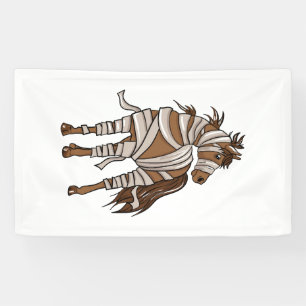 Paard Halloween Spandoek