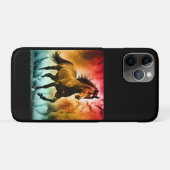 Paard hardlopend Case-Mate iPhone case (Achterkant (horizontaal))