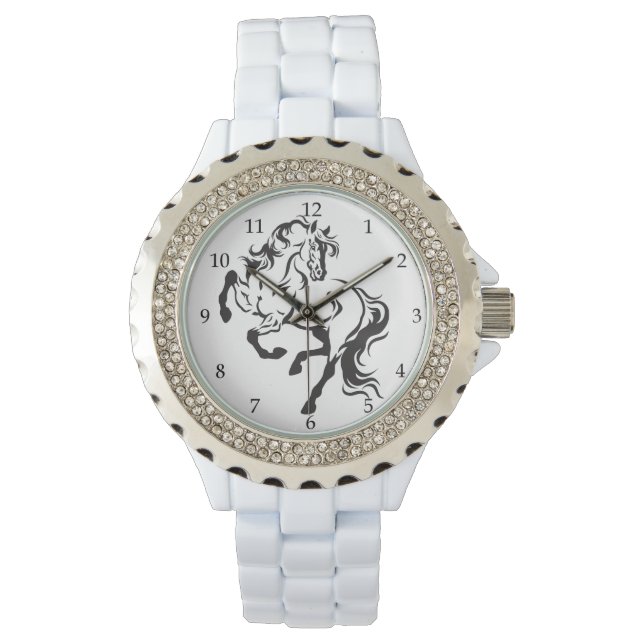 paard horloge (Voorkant)