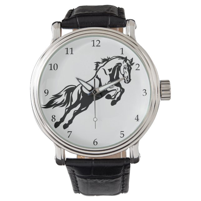 paard horloge (Voorkant)