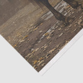 Paard in de sombere  Decoupage Tissuepapier (Detail)