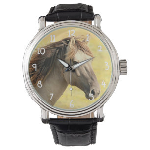 Paard in het wild horloge