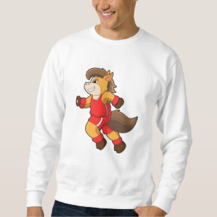 Paard in Rennen Trui