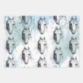 Paard Inpakpapier Vel (Voorkant)