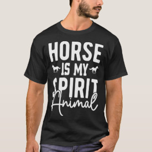 Paard is mijn spirituele dier t-shirt