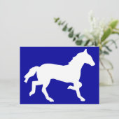 paard kaart (Staand voorkant)
