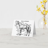 Paard Kaart (Gele Bloem)