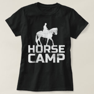 Paard Kampeer Trainer Paarden Liefhebber Equine St T-shirt