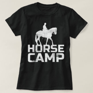 Paard Kampeer Trainer Paarden Liefhebber Equine St T-shirt