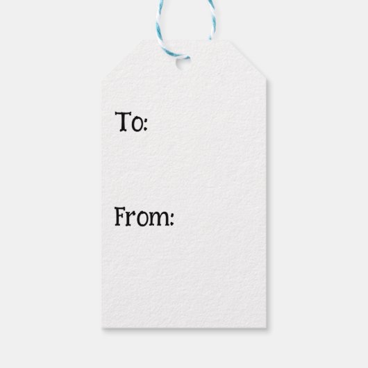 Paard Kerstkrans Sneeuwweide Cadeaulabel (Achterkant)