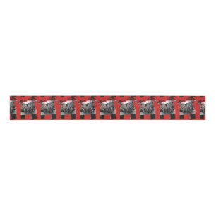 Paard Kus Santa Claus Grosgrain Lint
