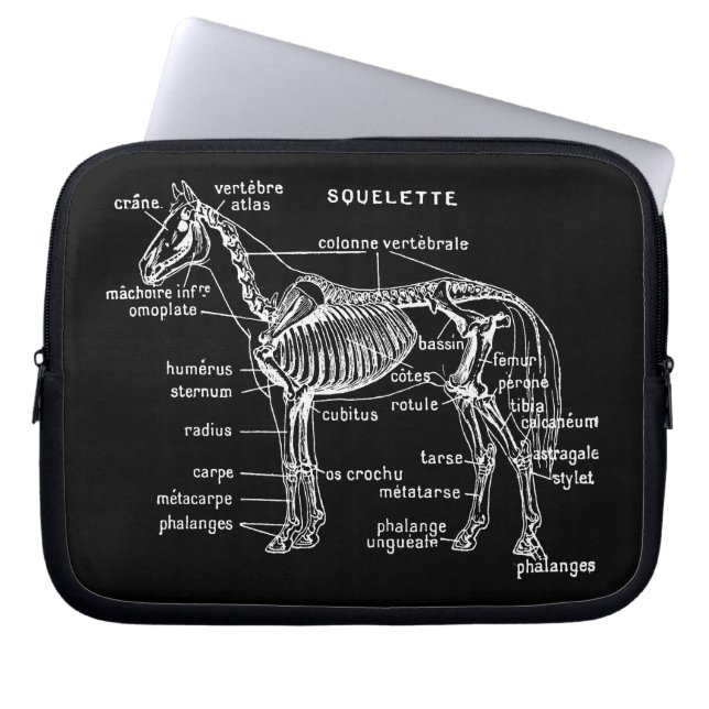 Paard Laptop Sleeve (Voorkant)