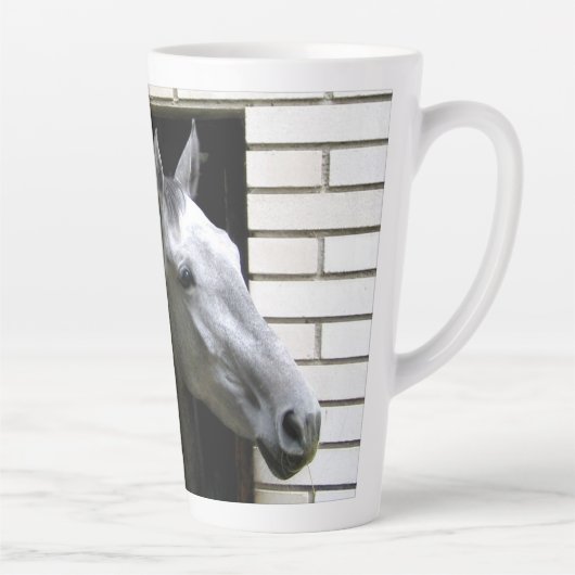 Paard Latte Mok (Rechts)