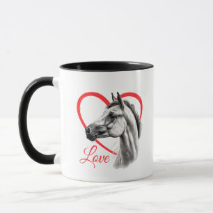 Paard Liefde Mok