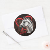 Paard Liefde Stickers (Envelop)