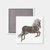 Paard Magneet (Voorkant / Achterkant)