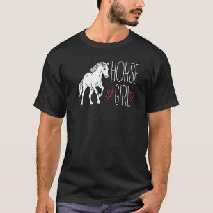 Paard Meisje Ruitersport Voltige Paard Voltige T-shirt