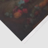 Paard met Bloemen Decoraties 2 Decoupage papier (Detail)