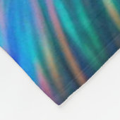 Paard met iriserende kenmerken fleece deken (Hoek)