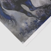 Paard met kasteel 2 Decoupage papier (Detail)